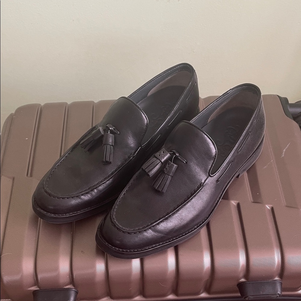 Sperry Classic Black Tassel Loafers